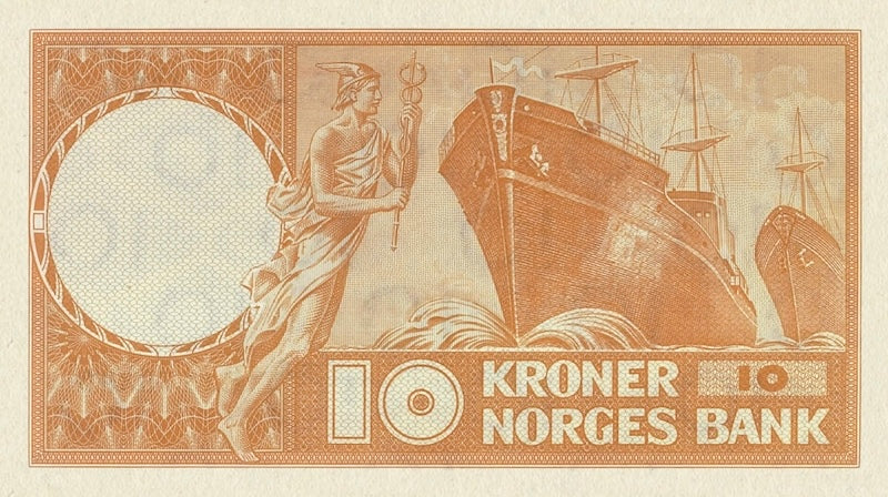 Norway, Norges Bank, 5 - 1000 Kroner, 1948 - 1976, P.30 - P.35, Complete Set REPLICA My Store