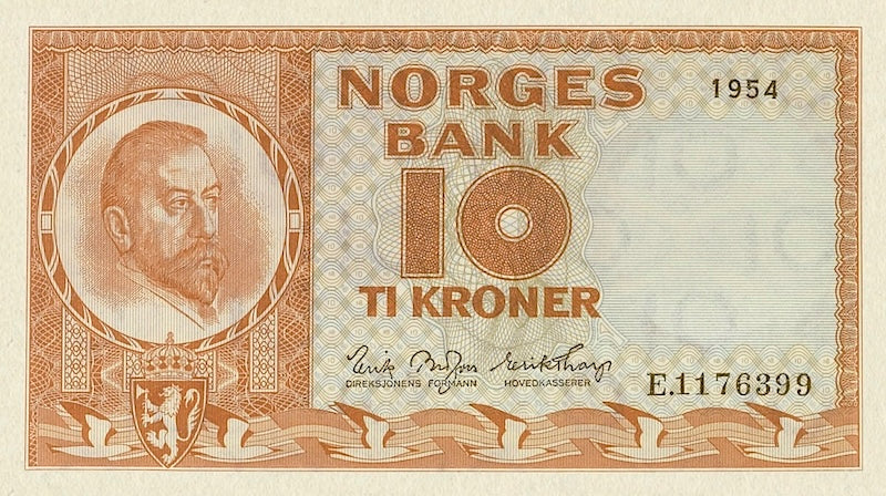 Norway, Norges Bank, 5 - 1000 Kroner, 1948 - 1976, P.30 - P.35, Complete Set REPLICA My Store