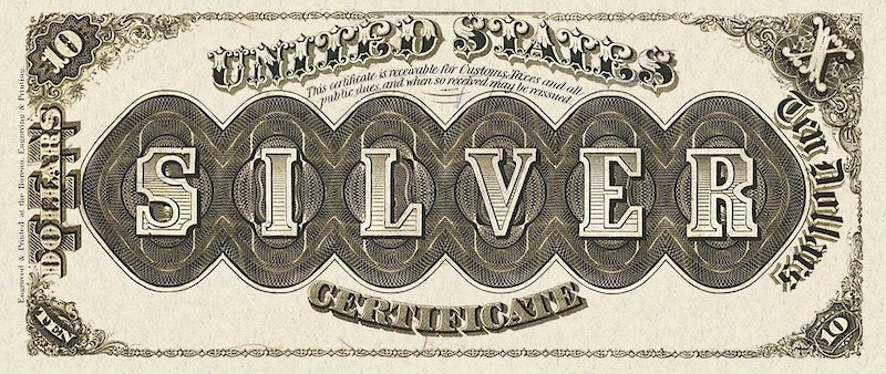United States, Silver Certificate, 10 - 1000 Dollars, 1880, P.315 - P.320, Complete Set REPLICA My Store