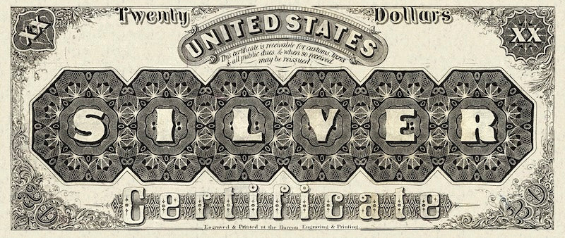 United States, Silver Certificate, 10 - 1000 Dollars, 1880, P.315 - P.320, Complete Set REPLICA My Store