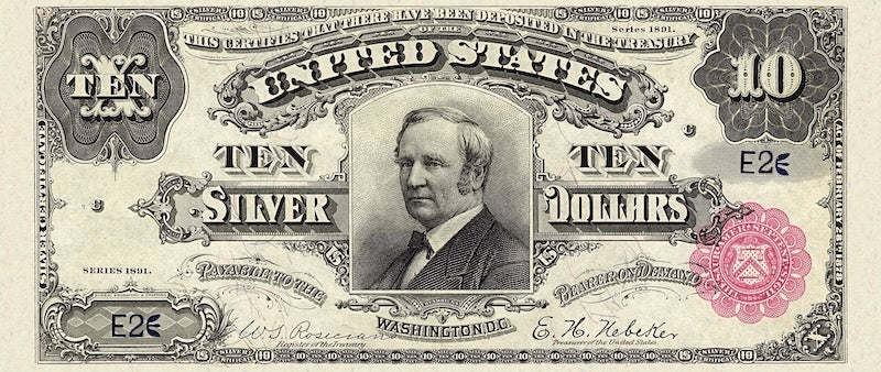 United States, Silver Certificate, 1 - 1000 Dollars, 1891, P.326 - P.334, Complete Set REPLICA My Store