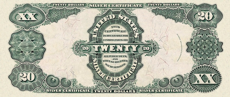United States, Silver Certificate, 1 - 1000 Dollars, 1891, P.326 - P.334, Complete Set REPLICA My Store