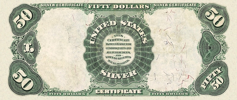 United States, Silver Certificate, 1 - 1000 Dollars, 1891, P.326 - P.334, Complete Set REPLICA My Store