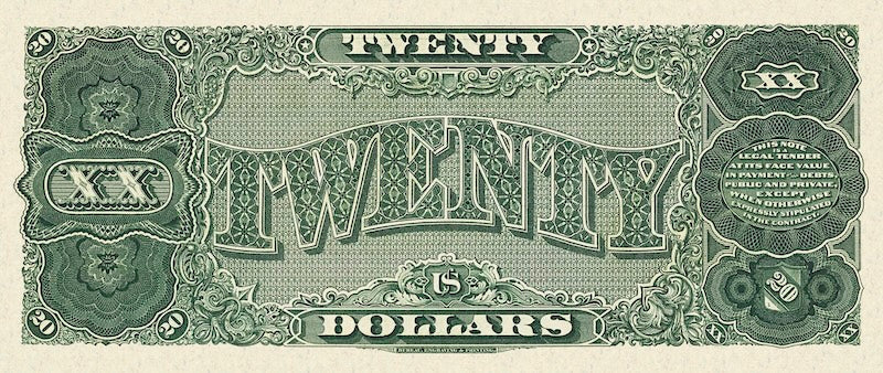 United States, Treasury Notes, 1 - 1000 Dollars, 1890, P.344 - P.350, Complete Set REPLICA My Store