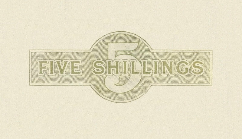 United Kingdom, King George V, Treasury Note,  5 Shillings & 2 Shillings 6 Pence, 1919, P.352 - P.354 REPLICA My Store