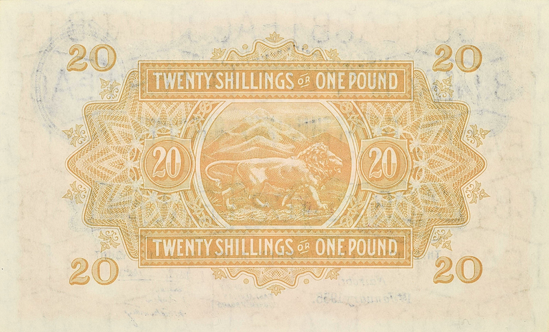 British East Africa, Elizabeth II 1953, 5, 10, 20 & 100 Shillings, P.33 - P.36, Complete Set REPLICA My Store