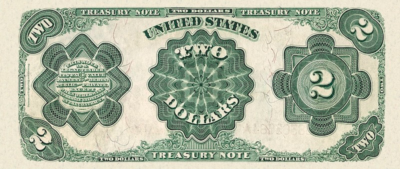 United States, Treasury Notes, 1 - 1000 Dollars, 1891, P.351 - P.358, Complete Set REPLICA My Store
