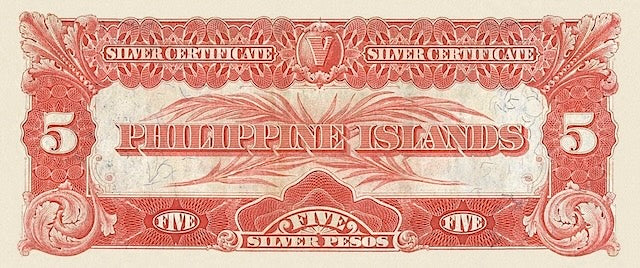 Philippine Islands (United States of America), Silver Certificate 5, 10 & 20 Pesos, 1908, P.34 - P.36, Complete Set REPLICA My Store