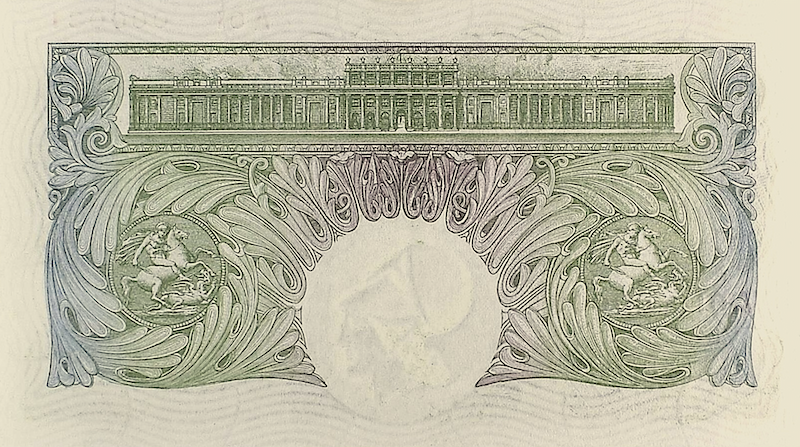 United Kingdom, King George V,  10 Shillings & 1 Pound, 1928, P.362 - P.363 REPLICA My Store