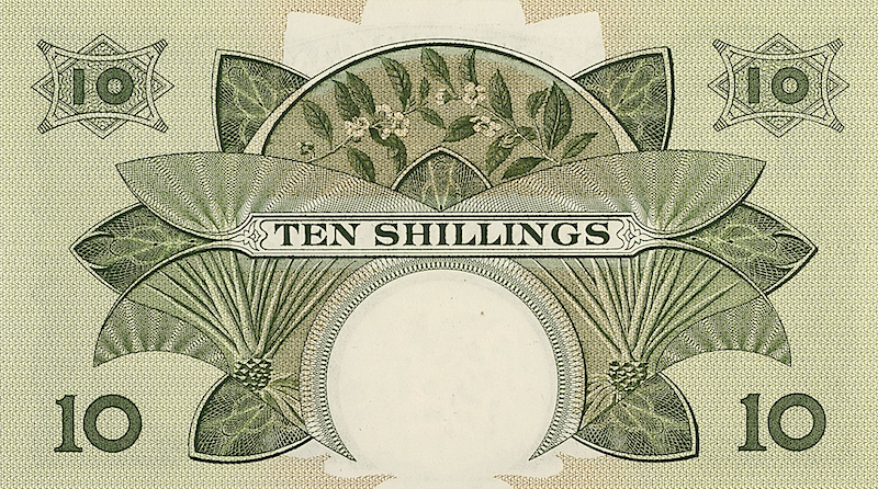 British East Africa, Elizabeth II 1958, 5, 10, 20 & 100 Shillings, P.37 - P.40, Complete Set REPLICA My Store