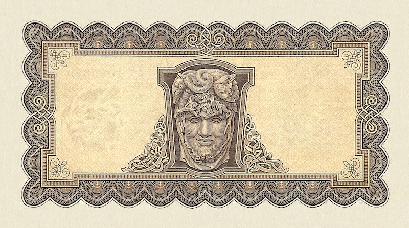 Ireland, Saorstát Éireann, Lady Lavery, 10 Shillings, 1 - 100 Pounds, 1928, Complete Set, P.1A - P.7 REPLICA My Store