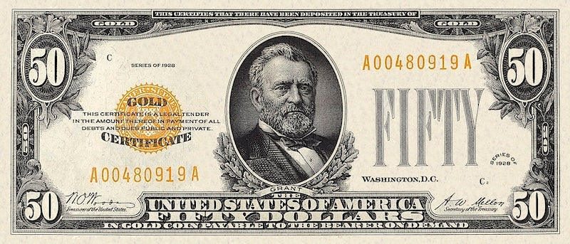 United States, 10 - 10000 Gold Dollars, 1928, P.400 - P.407, Complete Set REPLICA My Store