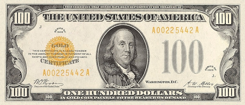 United States, 10 - 10000 Gold Dollars, 1928, P.400 - P.407, Complete Set REPLICA My Store