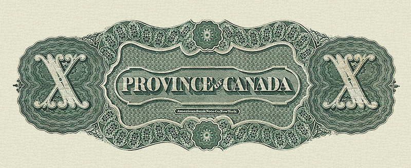 Province of Canada, 1 - 500 Dollars, 1866, P.1 - P.7A, Complete Set REPLICA My Store