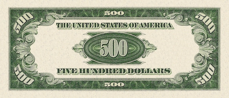 United States, 5 - 10000 Dollars, Federal Reserve 1928, P.420 - P.428, Complete Set REPLICA My Store