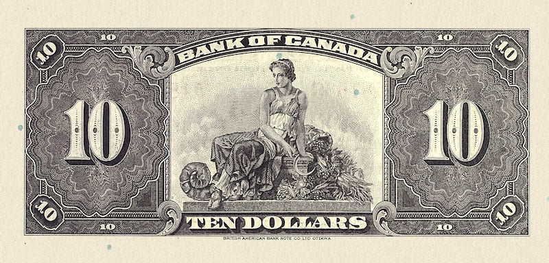 Canada, 1 - 1000 Dollars, 1935 ENGLISH Series, P.38 - P.56, Complete Set REPLICA My Store