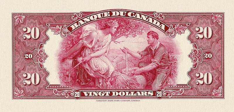 Canada, 1 - 1000 Dollars, 1935 FRENCH Series, P.39 - P.57, Complete Set REPLICA My Store