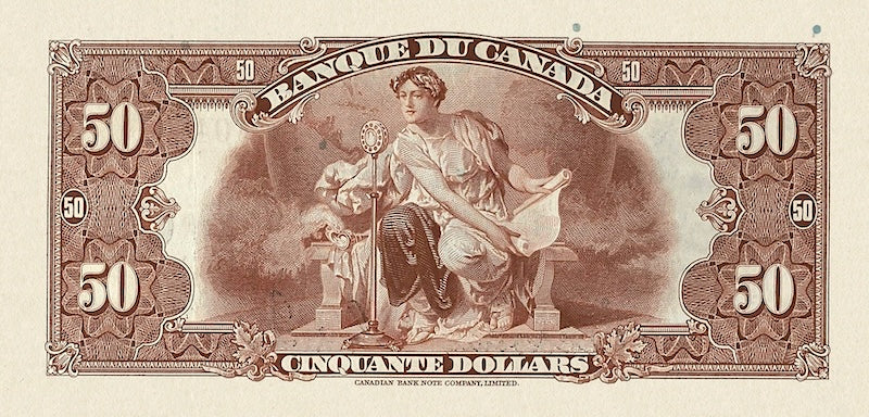 Canada, 1 - 1000 Dollars, 1935 FRENCH Series, P.39 - P.57, Complete Set REPLICA My Store