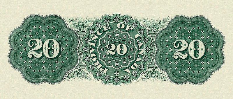 Province of Canada, 1 - 500 Dollars, 1866, P.1 - P.7A, Complete Set REPLICA My Store