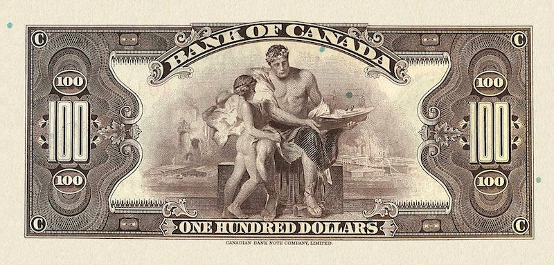 Canada, 1 - 1000 Dollars, 1935 ENGLISH Series, P.38 - P.56, Complete Set REPLICA My Store