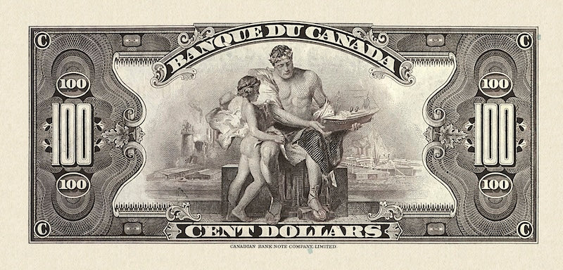 Canada, 1 - 1000 Dollars, 1935 FRENCH Series, P.39 - P.57, Complete Set REPLICA My Store