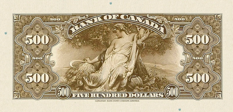 Canada, 1 - 1000 Dollars, 1935 ENGLISH Series, P.38 - P.56, Complete Set REPLICA My Store