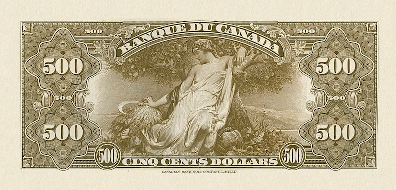 Canada, 1 - 1000 Dollars, 1935 FRENCH Series, P.39 - P.57, Complete Set REPLICA My Store