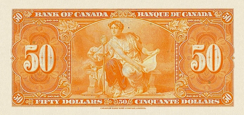 “King George VI 1937 Bank of Canada collectible banknotes”