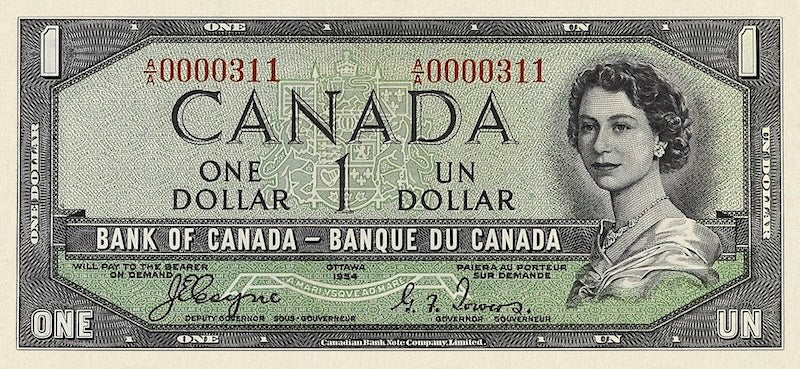 Canada, 1 - 1000 Dollars, 1954, P.66 - P.73 (Devil's Face), Complete Set REPLICA My Store