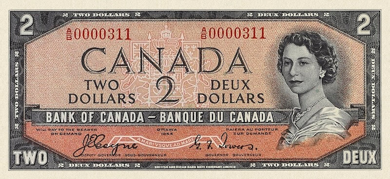 Canada, 1 - 1000 Dollars, 1954, P.66 - P.73 (Devil's Face), Complete Set REPLICA My Store