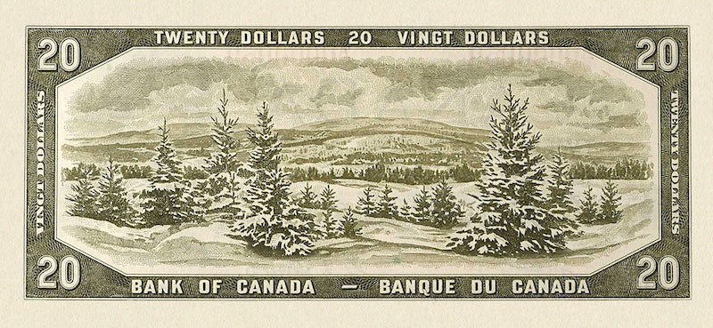 Canada, 1 - 1000 Dollars, 1954, P.66 - P.73 (Devil's Face), Complete Set REPLICA My Store