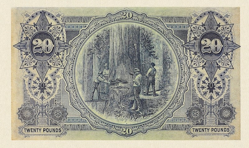 Australia, Treasury Issues, 1/2 Sovereign, 1 - 100 Pounds, 1913 - 1918, P.3 - P.9, Complete Set REPLICA My Store