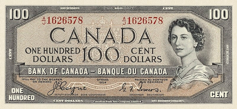 Canada, 1 - 1000 Dollars, 1954, P.66 - P.73 (Devil's Face), Complete Set REPLICA My Store