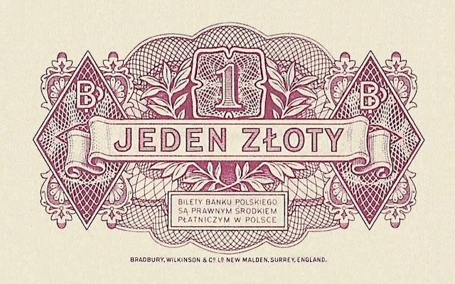 Poland, Government in Exile, Bank Polski, 1 - 500 Zlotych, 1939, P.79 - P.88, Complete Set REPLICA Old Currency Replicas