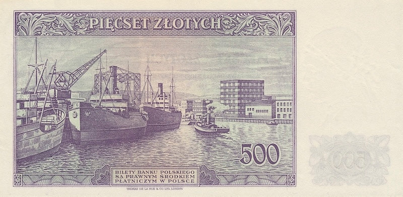 Poland 1939 100 Zlotych Government in Exile replica note