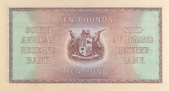 South Africa, 10 Shillings, 1 - 100 Pounds, 1928 - 1947, P.82 - P.89, Complete Set REPLICA My Store