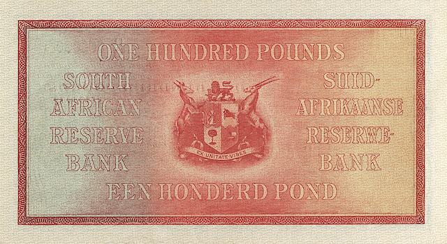 South Africa, 10 Shillings, 1 - 100 Pounds, 1928 - 1947, P.82 - P.89, Complete Set REPLICA My Store