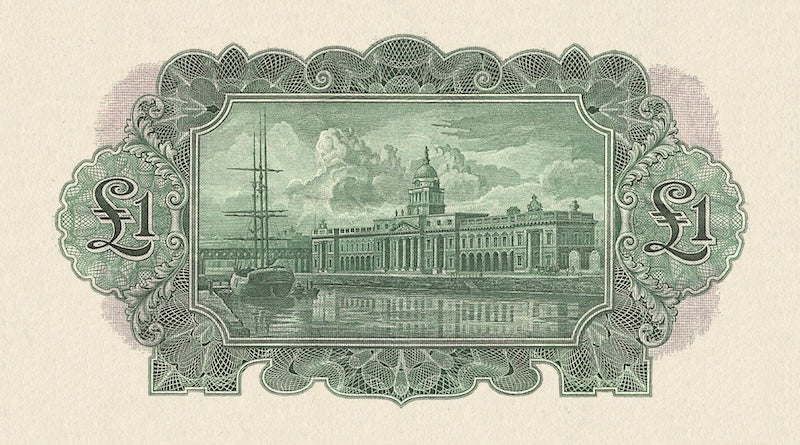 "Ireland Ploughman Issues £1 replica banknote"