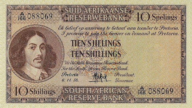 South Africa, 10 Shillings, 1 - 100 Pounds, Dutch & Afrikaans 1948, P.90 - P.101, Complete Set REPLICA My Store