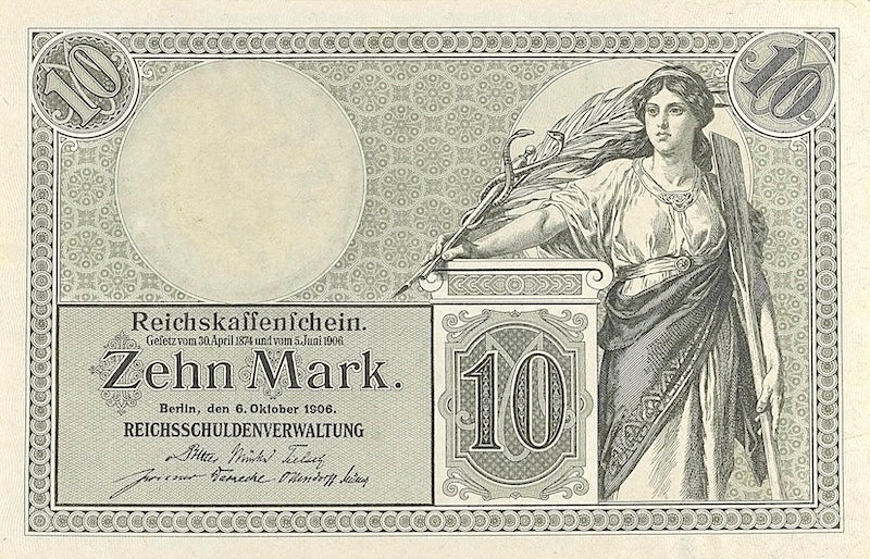 Collectible Germany 50 Mark Replica Currency
