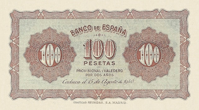 Spain, Barcelona Republican Issues, 100 & 5000 Pesetas, 1938, P.90 - P.92, Complete Set REPLICA My Store