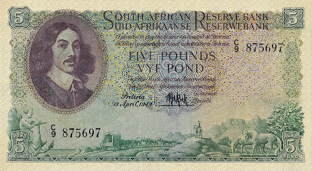 South Africa, 10 Shillings, 1 - 100 Pounds, Dutch & Afrikaans 1948, P.90 - P.101, Complete Set REPLICA My Store