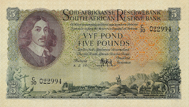 South Africa, 10 Shillings, 1 - 100 Pounds, Dutch & Afrikaans 1948, P.90 - P.101, Complete Set REPLICA My Store