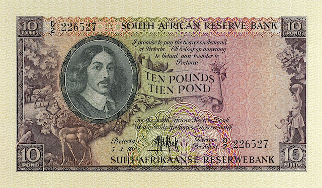South Africa, 10 Shillings, 1 - 100 Pounds, Dutch & Afrikaans 1948, P.90 - P.101, Complete Set REPLICA My Store