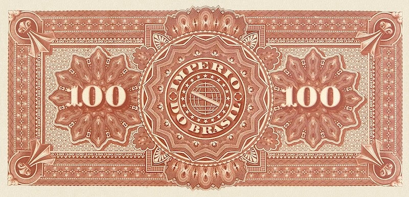 Brazil, Imperio do Brasil, Dom Pedro II,  1 Mil - 500 Mil Reis, 1870 - 1885, P.A244 - P.A249, Complete Set REPLICA My Store