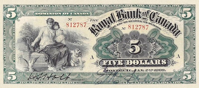 Collectible 20 Dollar Dominion of Canada Banknote