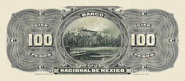 Mexico, Banco Nacional de Mexico, 100 Pesos, 1913, P.S261A REPLICA My Store