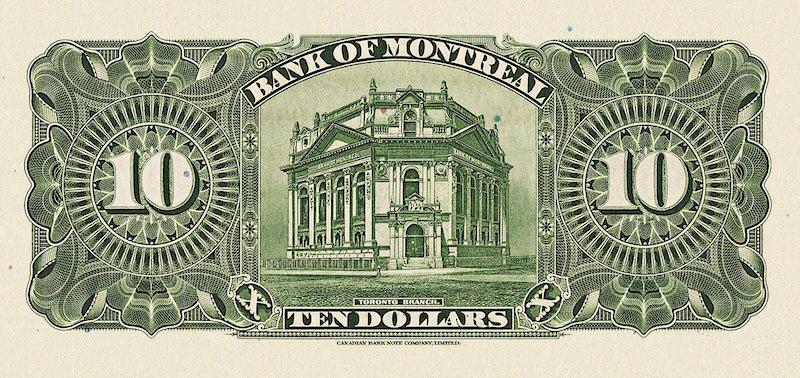 Canada, Bank of Montreal, 5 - 100 Dollars, 1931, P.S553 - P.S557, Complete Set REPLICA My Store