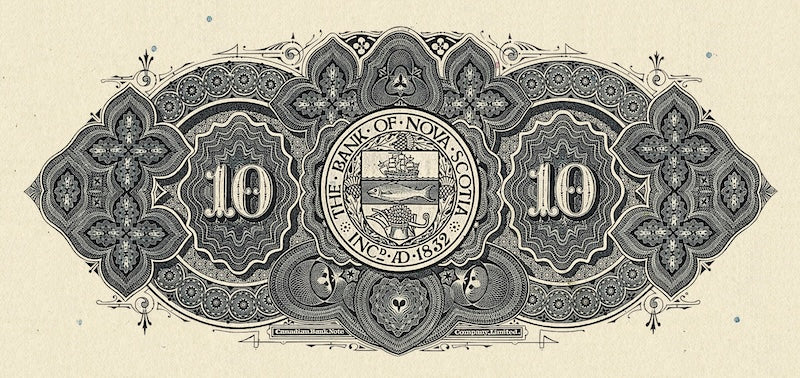 Canada, Bank of Nova Scotia, 5 - 100 Dollars, 1877 - 1929, P.S622 - P.S639, Complete Set REPLICA My Store