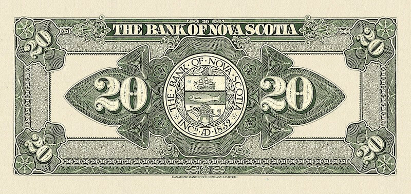 Canada, Bank of Nova Scotia, 5 - 100 Dollars, 1877 - 1929, P.S622 - P.S639, Complete Set REPLICA My Store
